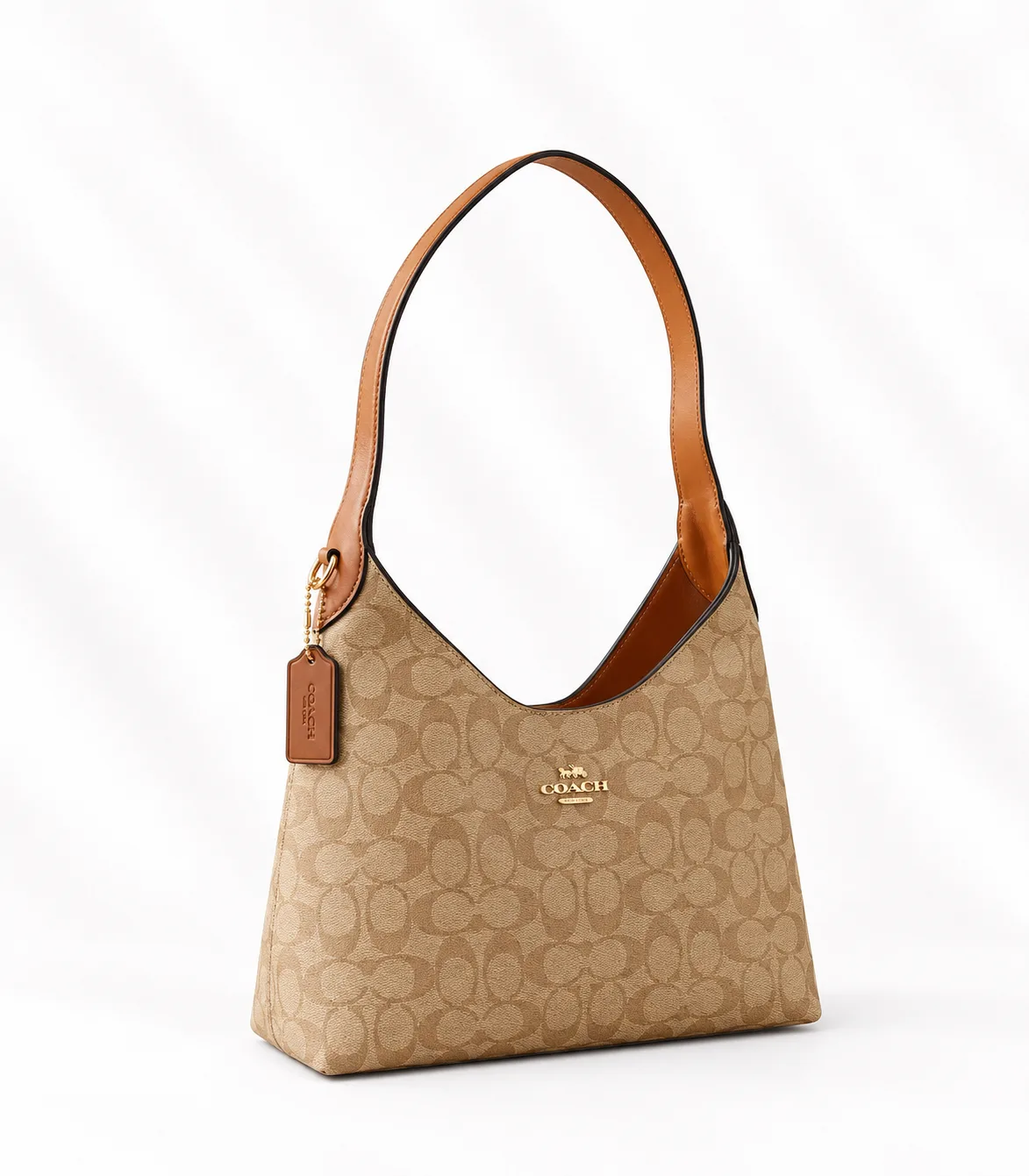 Coach Hobo Shoulder Bag in Signature Canvas