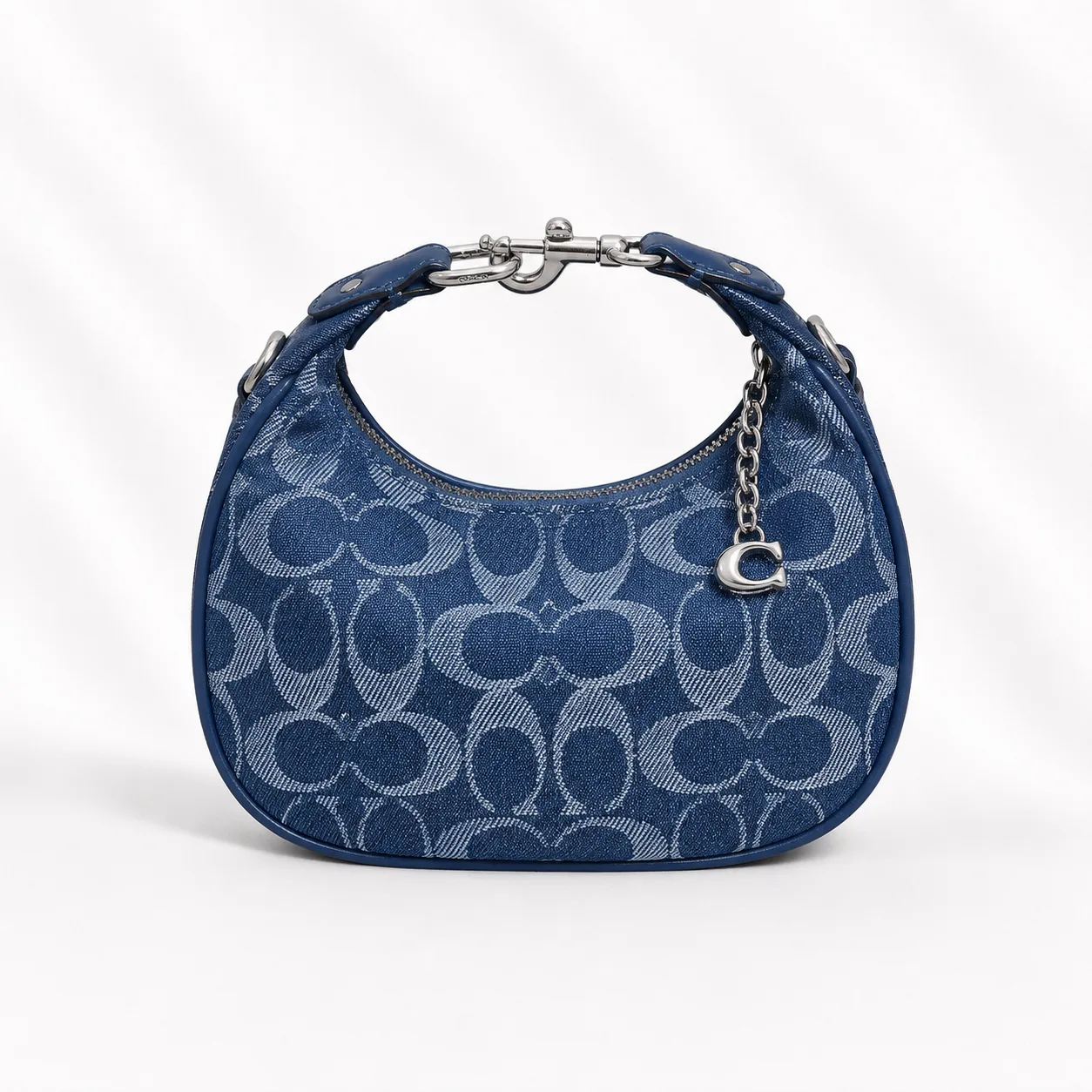 Coach Juno Mini Hobo in Signature Denim