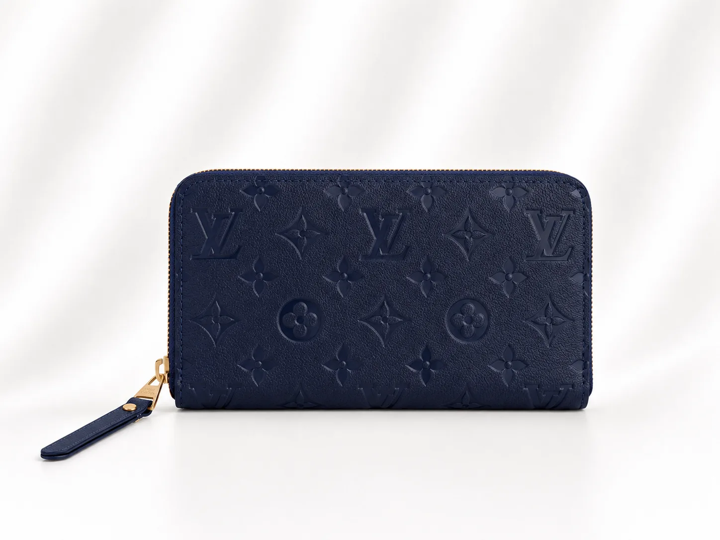 Louis Vuitton Zippy Wallet, Monogram Empreinte leather