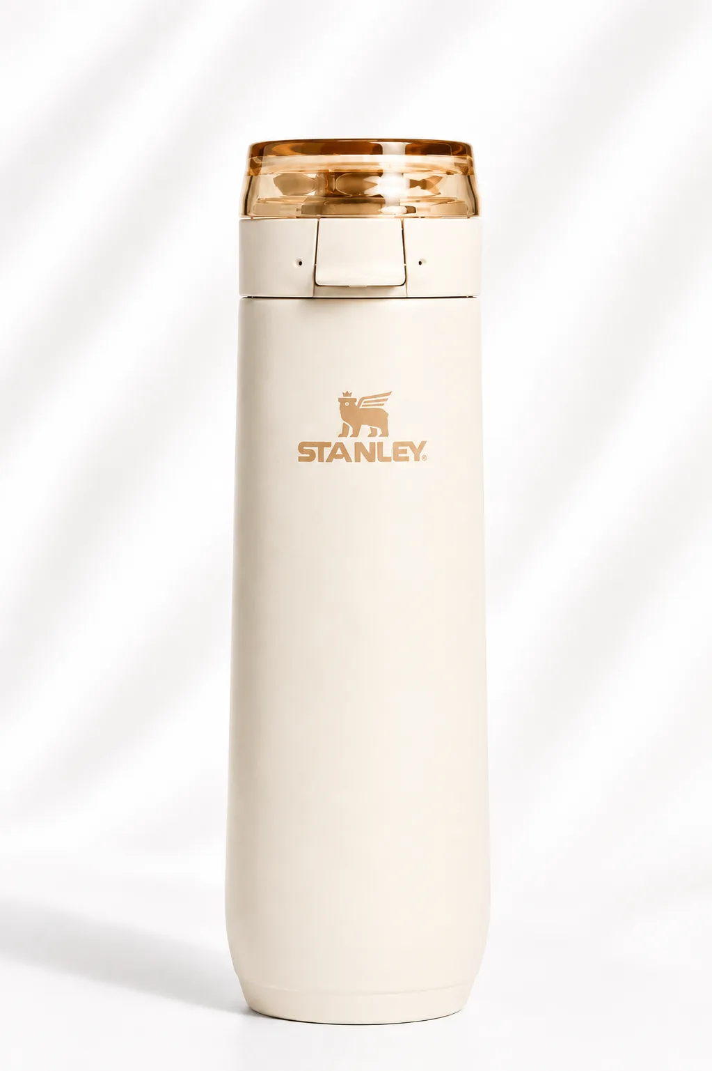 Stanley Flip-Lock Vacuum Bottle in Cream/Ivory