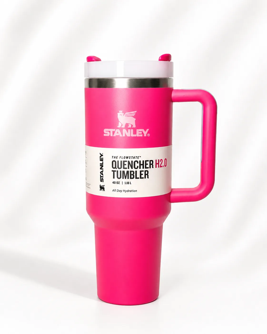 Stanley Quencher H2.0 FlowState Tumbler 40 oz in Camelia