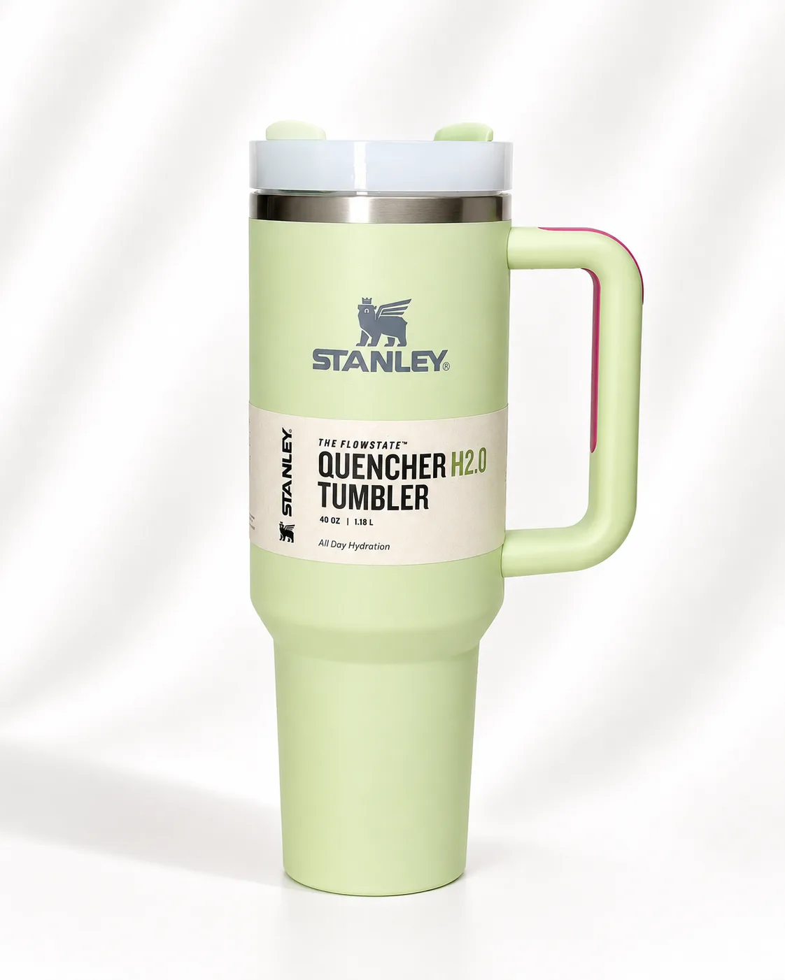 Stanley Quencher H2.0 FlowState Tumbler 40 oz in Citron
