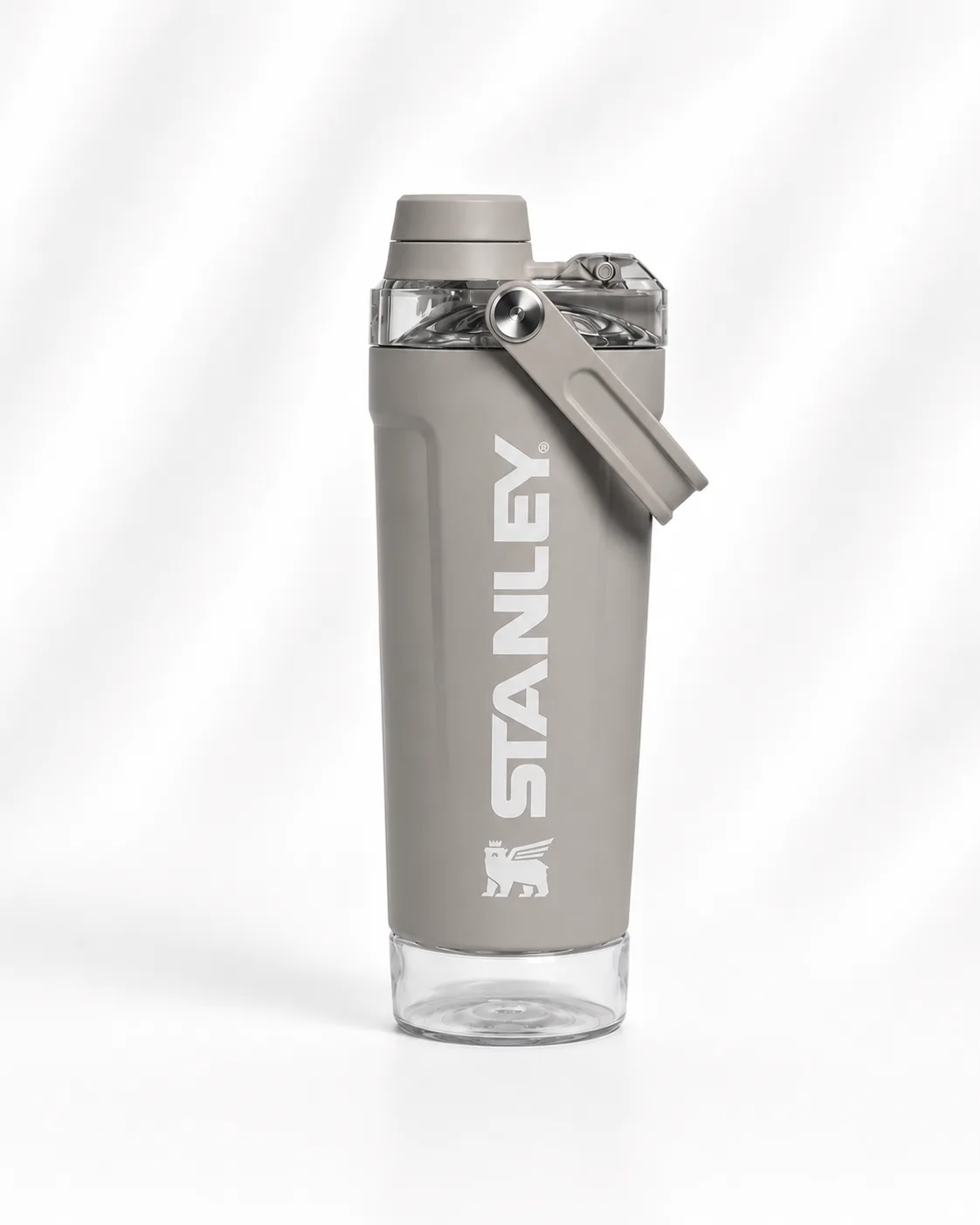 Stanley Vitalize Shaker Bottle 20 oz in Pebble/Taupe gray