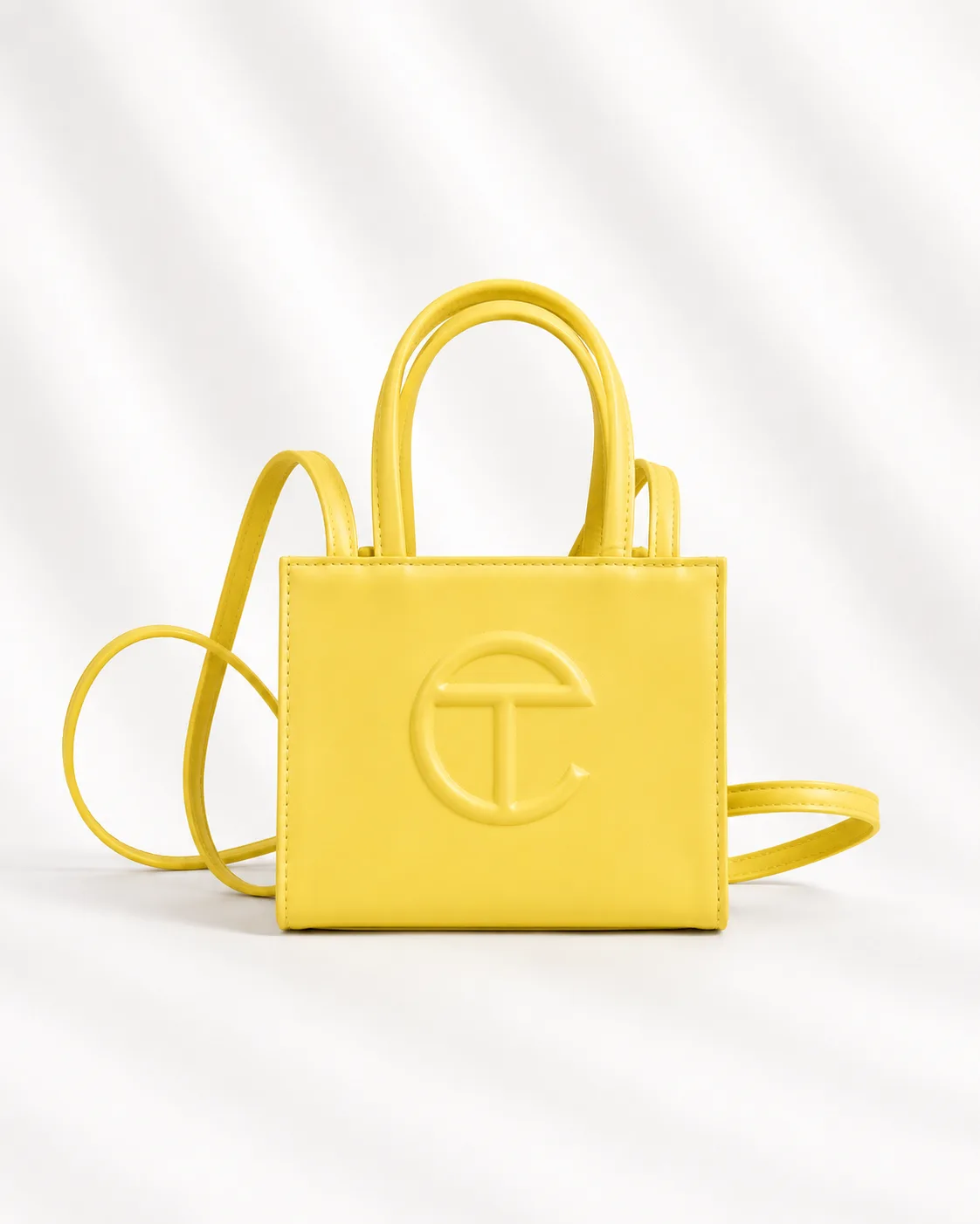 Telfar Small Shopping Bag in Yellow